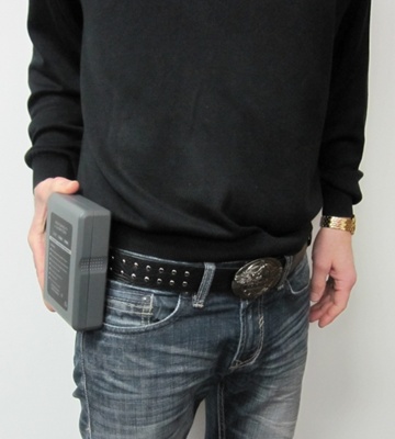 External Battery Pack With Belt Clip