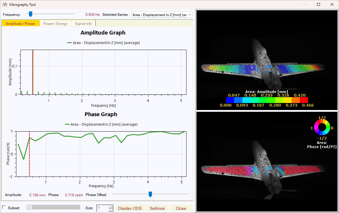 Mercury DIC vibrography window